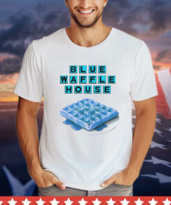 Men’s Blue Waffle House Shirt