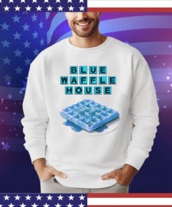 Men’s Blue Waffle House Shirt