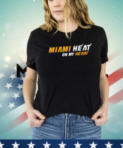 Miami Heat on my heart Shirt