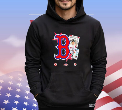 Mookie Betts Boston Red Sox baseball graphic poster shirt