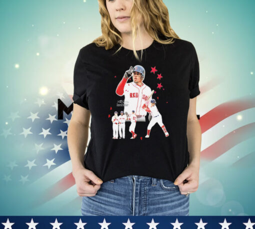 Mookie Betts Boston Red Sox baseball retro Shirt