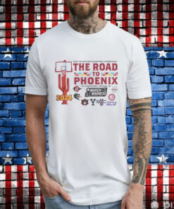 NCAA Division I Men’s Basketball Championship the road to Phoenix 2024 T-Shirt