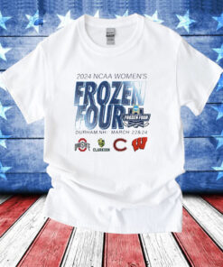 National Collegiate Women’s Ice Hockey Championship Frozen Four 2024 T-Shirt