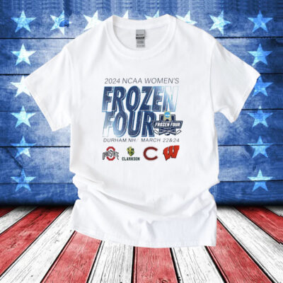 National Collegiate Women’s Ice Hockey Championship Frozen Four 2024 T-Shirt