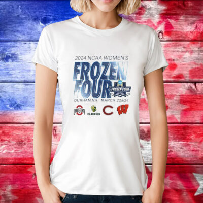 National Collegiate Women’s Ice Hockey Championship Frozen Four 2024 T-Shirt