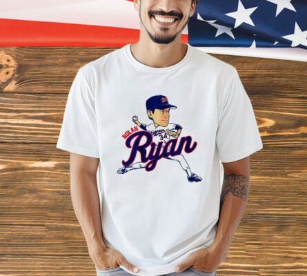 Nolan Ryan Texas Caricature T-Shirt