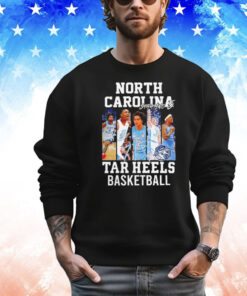 North Carolina Tar Heels Basketball Starting 5 players Shirt