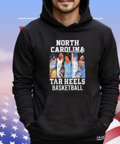 North Carolina Tar Heels Basketball Starting 5 players Shirt