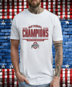 Ohio State Buckeyes 2024 Ncaa Women’s Ice Hockey National Champions T-Shirt