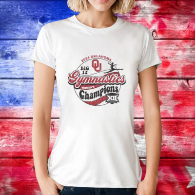 Oklahoma Sooners 2024 Big 12 Women’s Gymnastics Champions T-Shirt