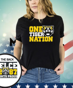 One Tiger Nation Kelce 62-87 Heights Proud Shirt