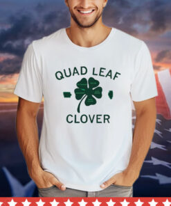 Quad leaf clover T-shirt