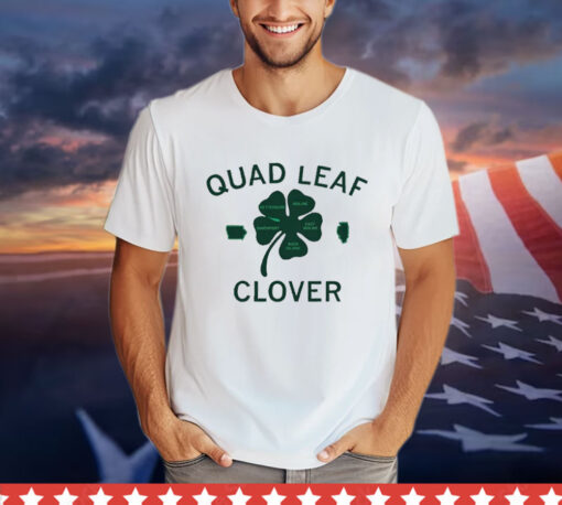 Quad leaf clover T-shirt