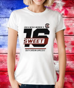 South Carolina Gamecocks 2024 NCAA Women’s Sweet 16 T-Shirt