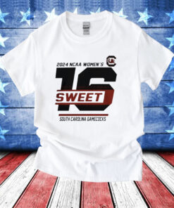South Carolina Gamecocks 2024 NCAA Women’s Sweet 16 T-Shirt