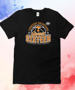 Tennessee Volunteers 2024 NCAA Division I Men’s Basketball Tournament March Madness Sweet Sixteen T-Shirt