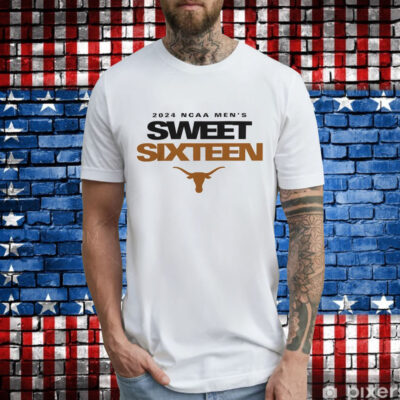 Texas Longhorns 2024 Men’s Basketball Sweet Sixteen T-Shirt