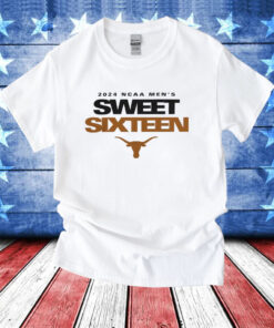 Texas Longhorns 2024 Men’s Basketball Sweet Sixteen T-Shirt