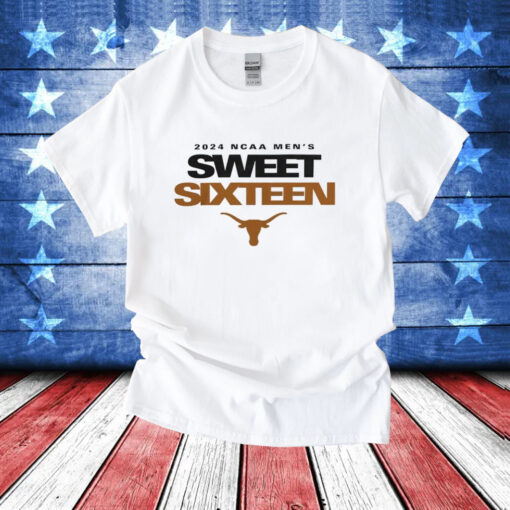 Texas Longhorns 2024 Men’s Basketball Sweet Sixteen T-Shirt