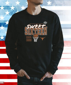 Texas Longhorns 2024 Ncaa Tournament March Madness Sweet 16 Fast Break Shirt