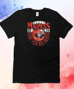 Texas Tech Red Raiders 2024 March Madness Mascot T-Shirt
