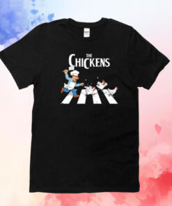 The Swedish Chef chasing chickens across Abbey Road T-Shirt