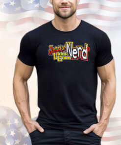 The angry nerd video game shirt