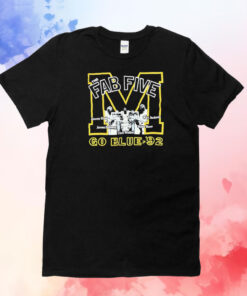 The fab five go blue in 92 T-Shirt