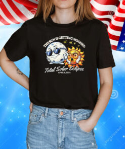 The sun is getting mooned total solar eclipse 2024 T-Shirt