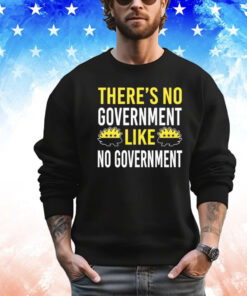 There’s no government like no government ancap Shirt