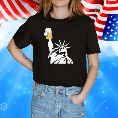 Toast to freedom Statue Of Liberty T-Shirt