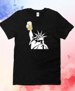 Toast to freedom Statue Of Liberty T-Shirt