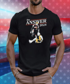 Trump vs Biden The Answer 2024 T-Shirt