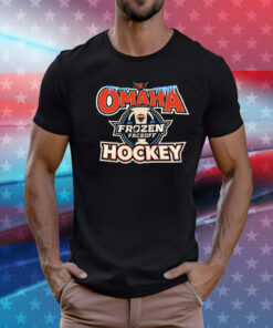 UNO Frozen Faceoff Omaha Hockey 2024 T-Shirt