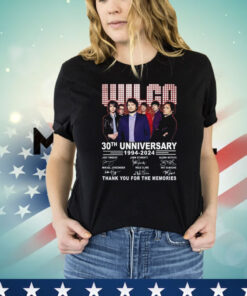 Wilco 30th Anniversary 1994-2024 Thank You For The Memories Shirt