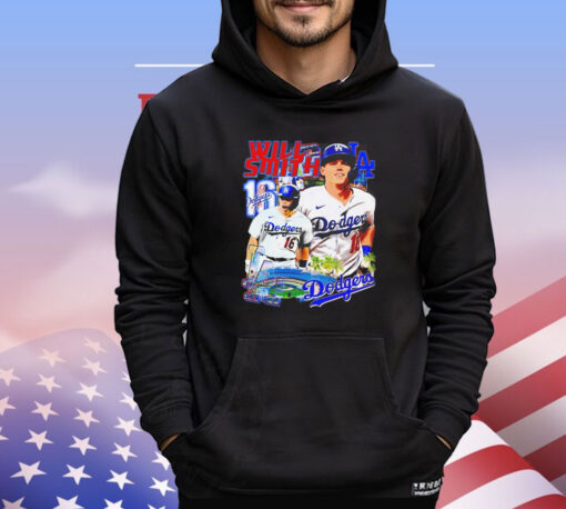 Will Smith Los Angeles Dodgers baseball retro shirt