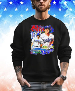 Will Smith Los Angeles Dodgers baseball retro shirt