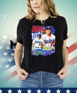 Will Smith Los Angeles Dodgers baseball retro shirt