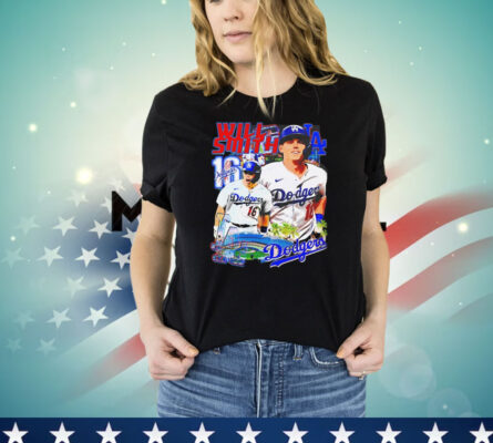 Will Smith Los Angeles Dodgers baseball retro shirt