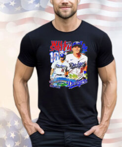 Will Smith Los Angeles Dodgers baseball retro shirt