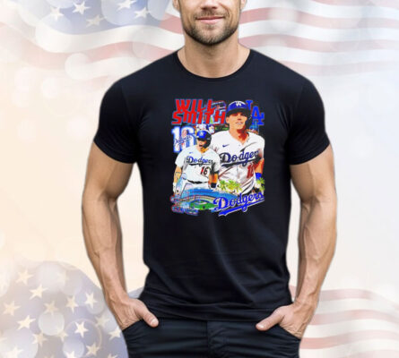 Will Smith Los Angeles Dodgers baseball retro shirt