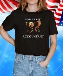 World’s best accountant lion with dragon’s body T-Shirt