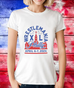 Wrestlemania 40 Philly 2024 T-Shirt