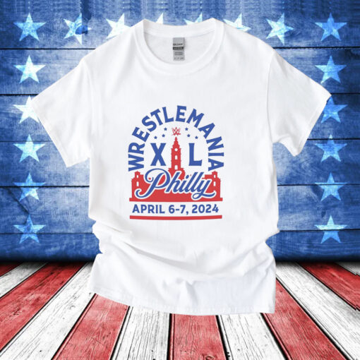 Wrestlemania 40 Philly 2024 T-Shirt