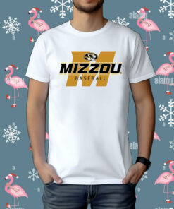 Mizzou Tigers 2024 Baseball Block M Oval Tiger Head t-shirt