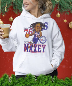 76ers Tyrese Maxey Caricature Shirt