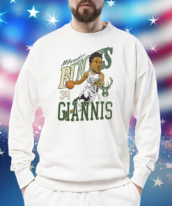 Bucks Giannis Antetokounmpo Caricature Shirt