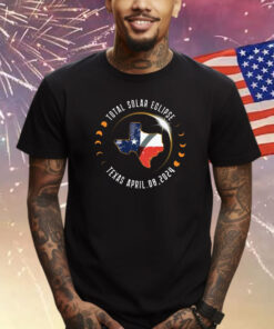 Total Solar Eclipse Texas, America Eclipse 2024 Shirt