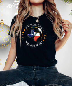 Total Solar Eclipse Texas, America Eclipse 2024 Shirt