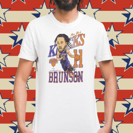 Knicks Jalen Brunson Caricature Shirt